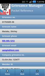 Grievance Manager Mobile App Pocket Reference Screenshot 3